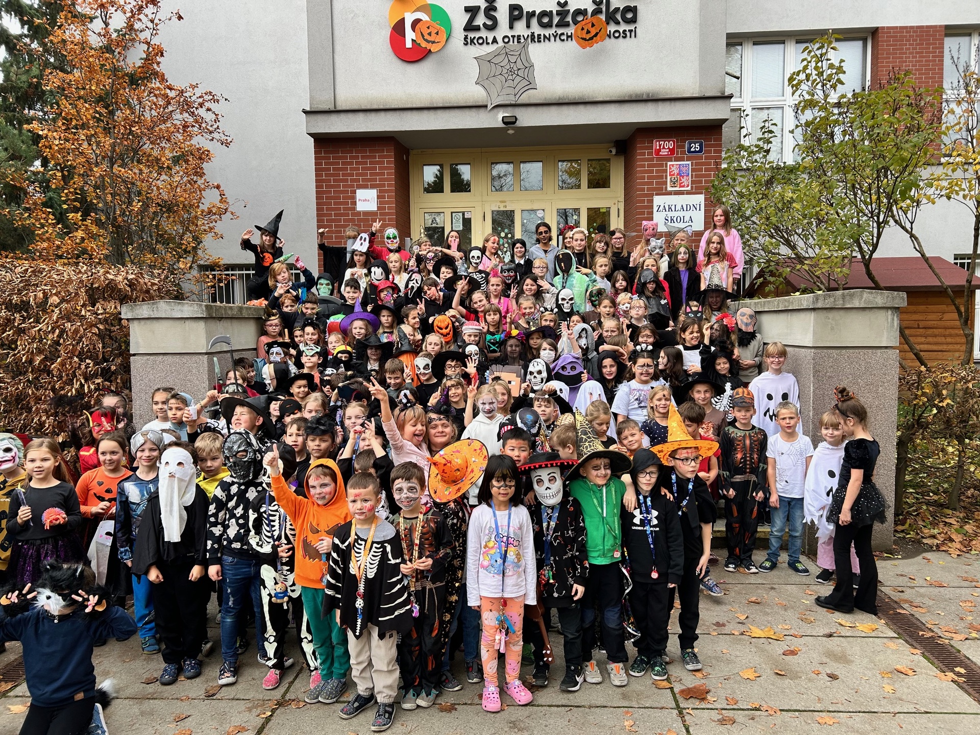 Halloween na Pražačce: Strašidla, dýně a radost v dětských očích!
