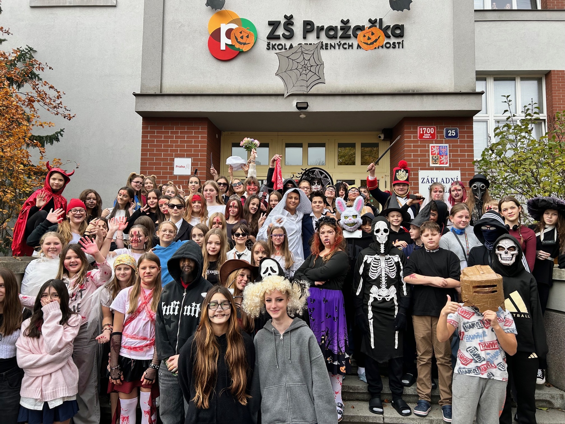 Halloween na Pražačce: Strašidla, dýně a radost v dětských očích!