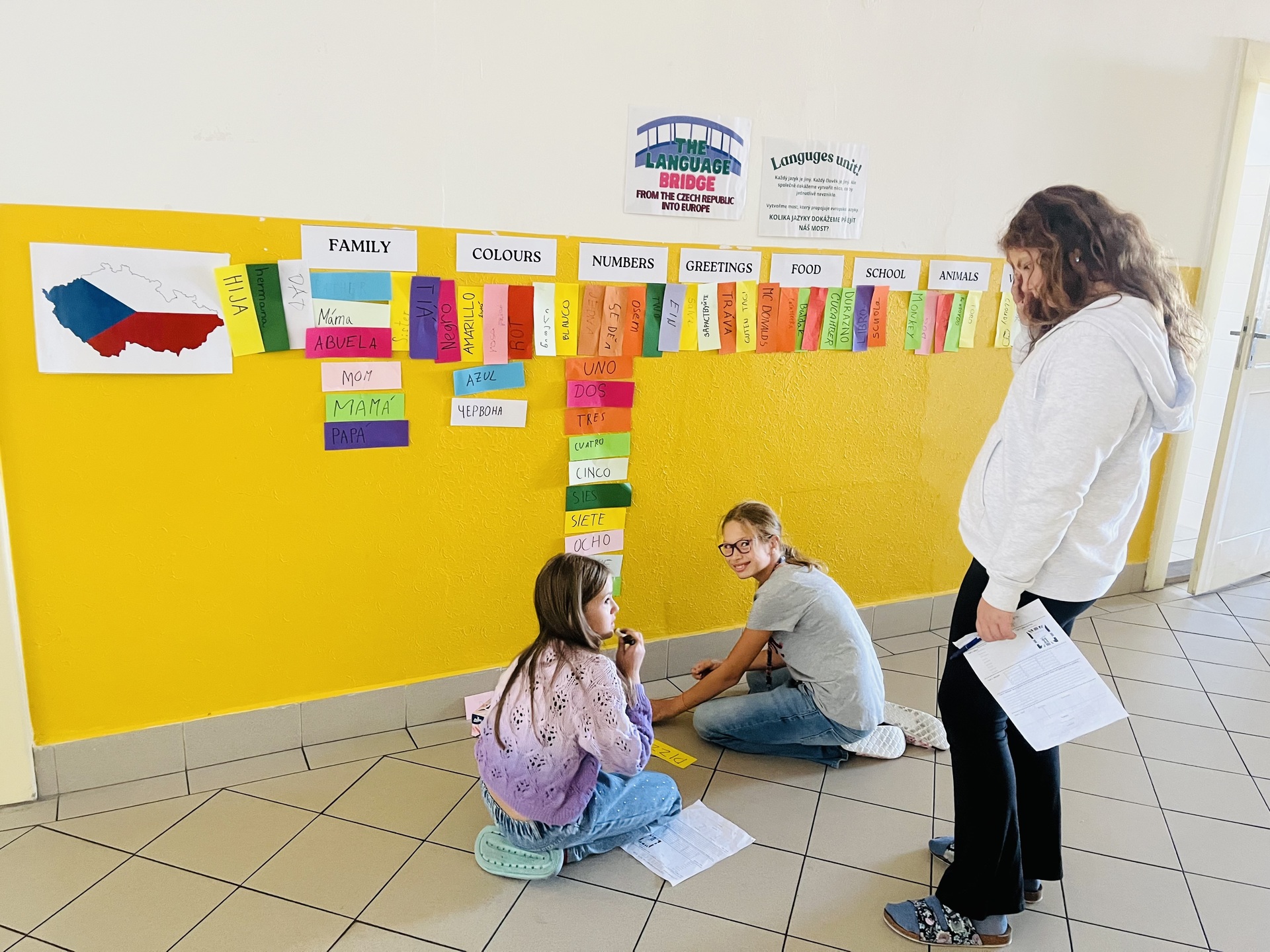Jazyky nás spojují – Languages unite!