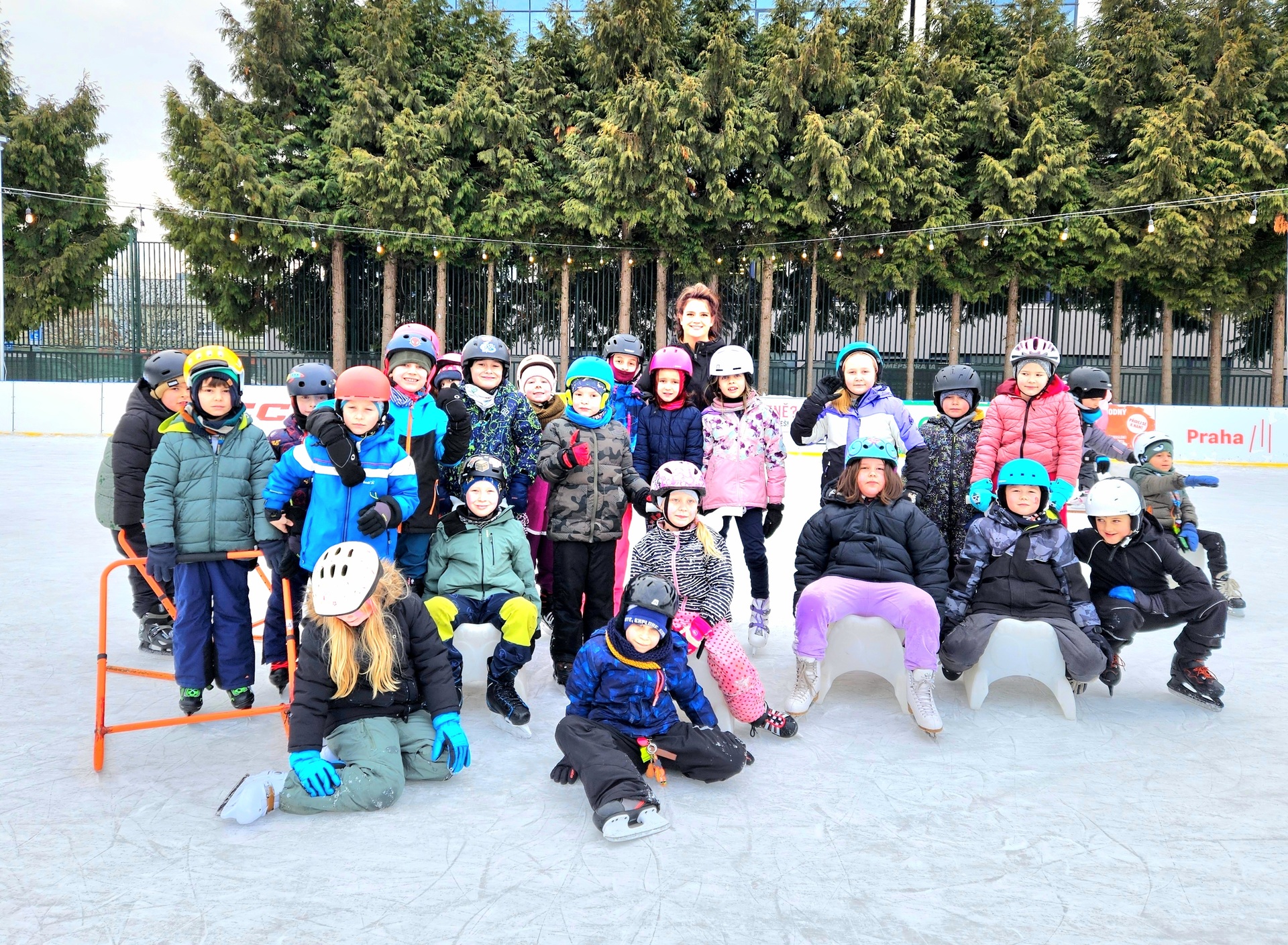 Místo tělocvičny na led