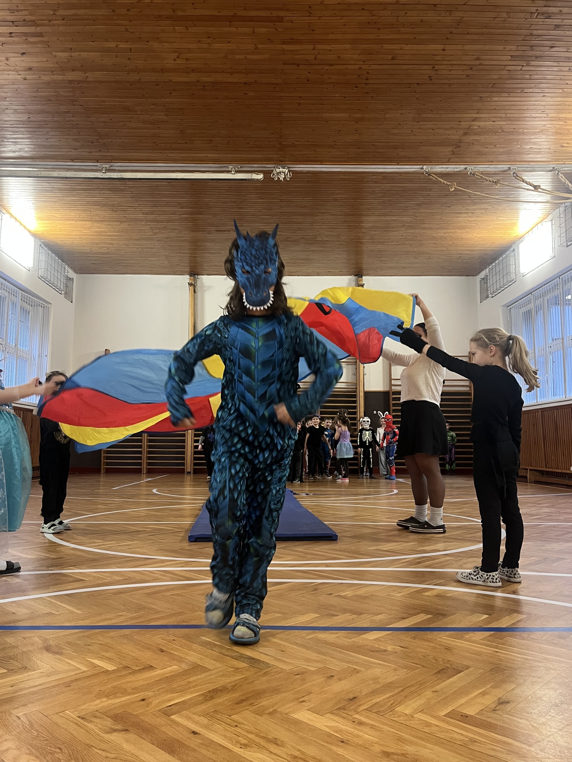 Odpoledne plné masek a zábavy