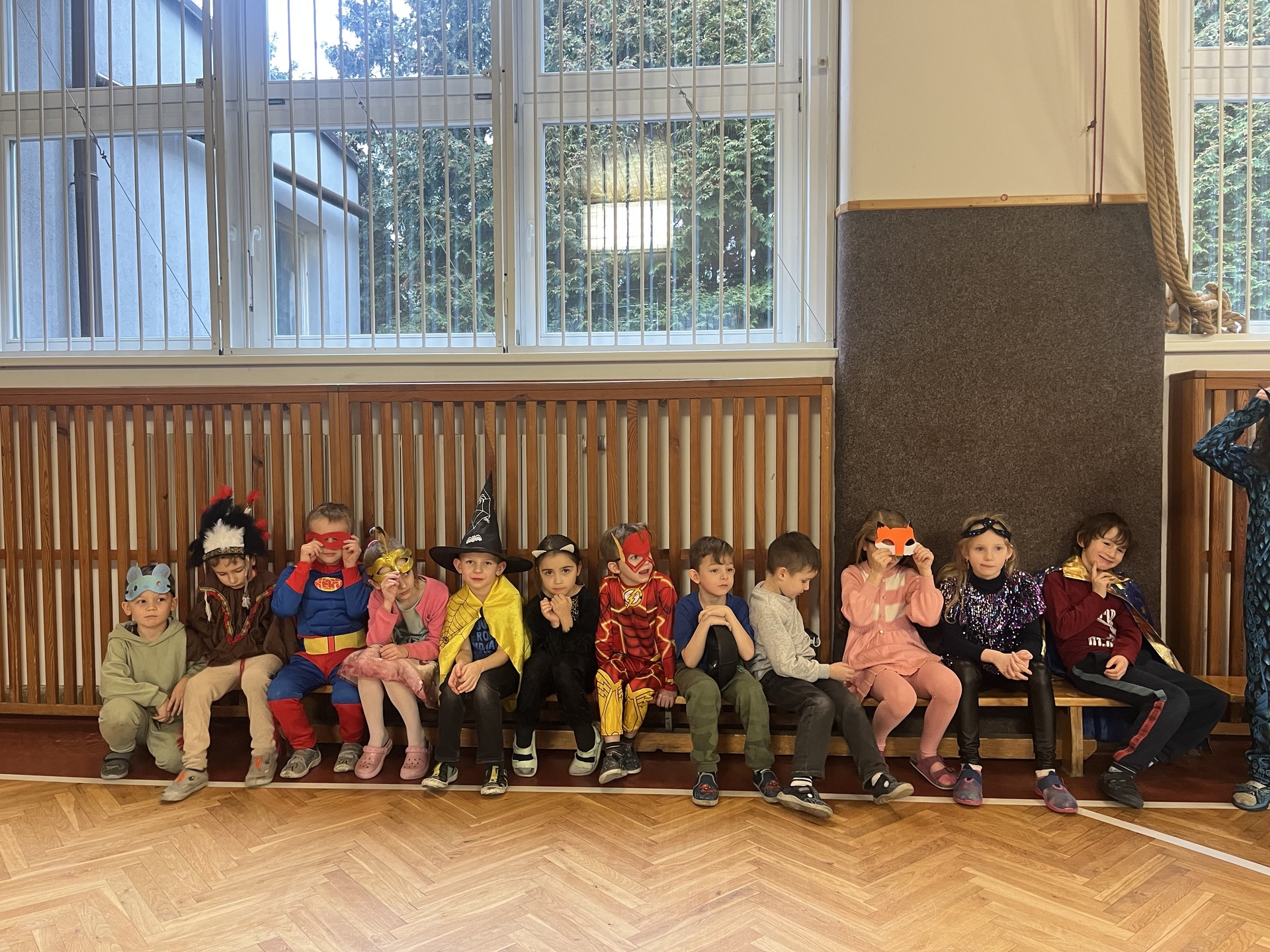 Odpoledne plné masek a zábavy