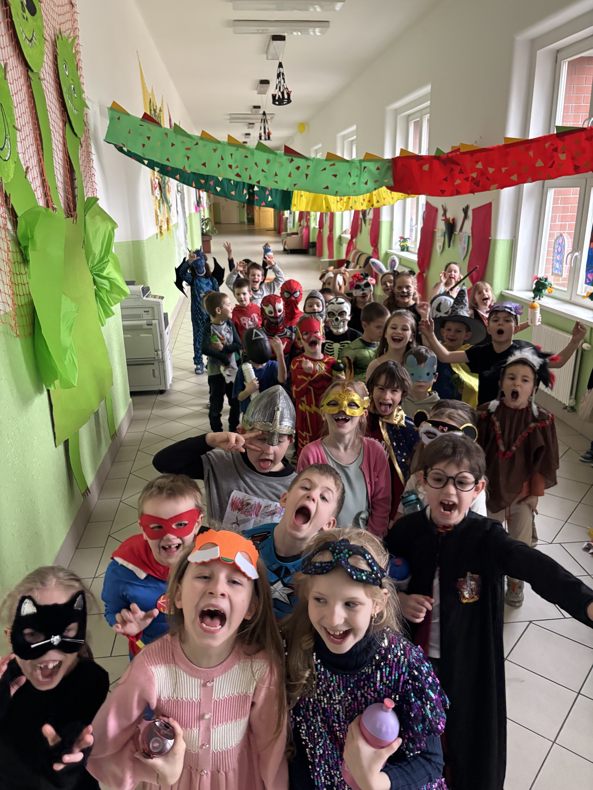 Odpoledne plné masek a zábavy