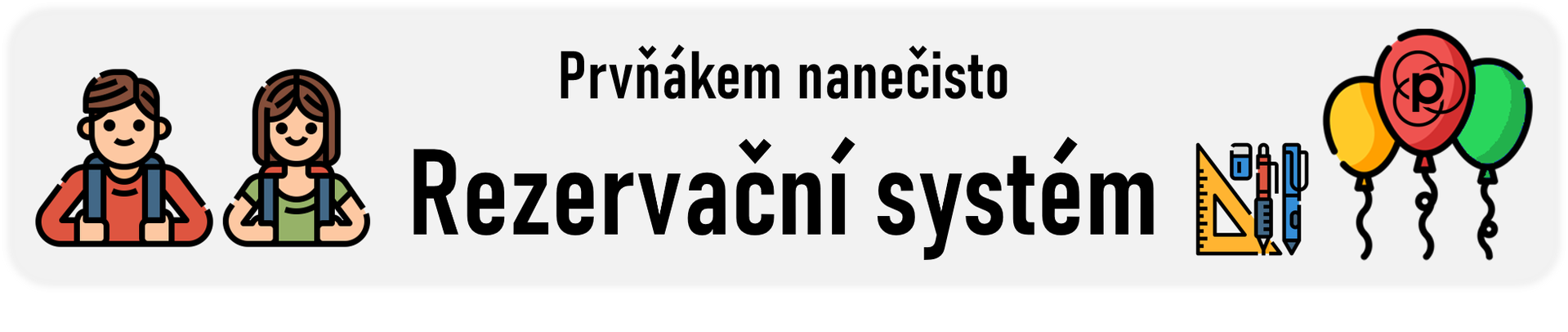 Vstup do rezervačního systému