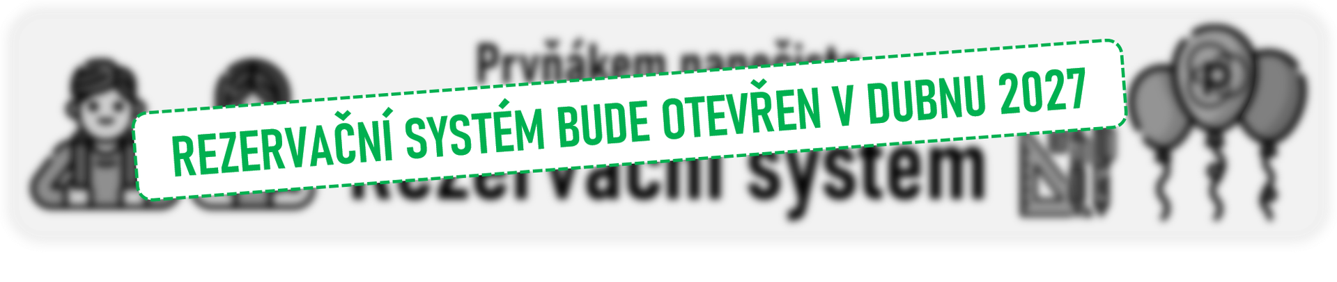 Vstup do rezervačního systému