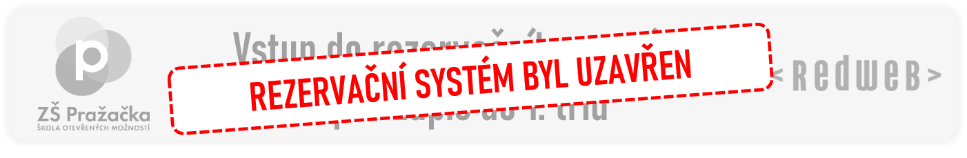 Vstup do rezervačního systému